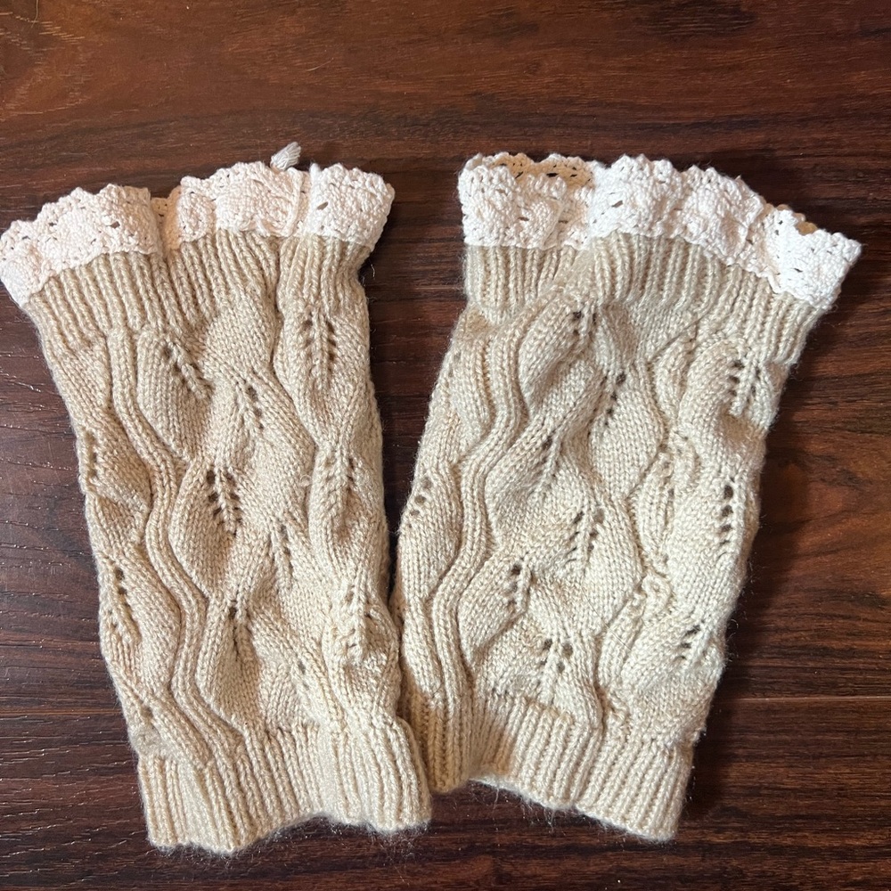 Leg warmers for boots